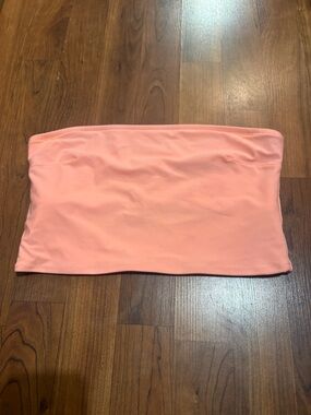 aerie Peach-Blush Strapless Bandeau